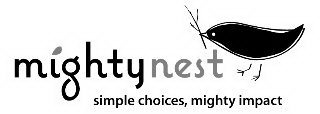 MIGHTYNEST SIMPLE CHOICES, MIGHTY IMPACT