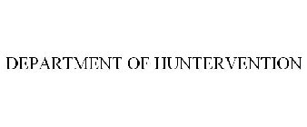 DEPARTMENT OF HUNTERVENTION