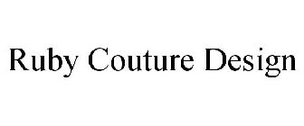 RUBY COUTURE DESIGN