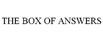 THE BOX OF ANSWERS