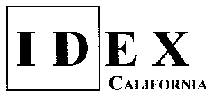 IDEX CALIFORNIA