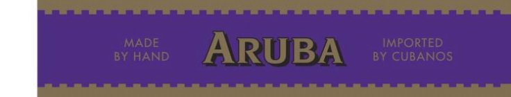ARUBA MADE BY HAND IMPORTED BY CUBANOS