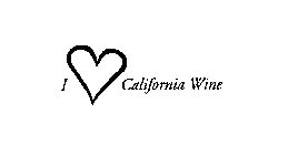 I CALIFORNIA WINE