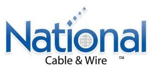 NATIONAL 10010 0100100 0100100 010010 CABLE & WIRE