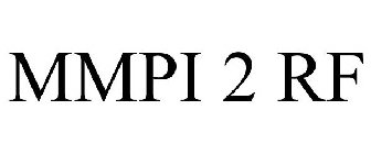 MMPI 2 RF