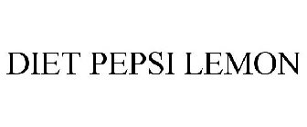 DIET PEPSI LEMON