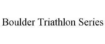 BOULDER TRIATHLON SERIES