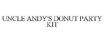 UNCLE ANDY'S DONUT PARTY KIT