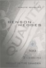 BENSON & HEDGES 100 HAUTE QUALITÉ BH QUALITÉ BH 25 CIGARETTES PRODUIT DE TYPE CANADIEN