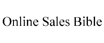 ONLINE SALES BIBLE