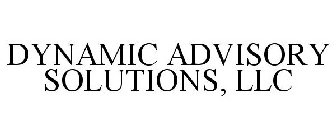 DYNAMIC ADVISORY SOLUTIONS, LLC