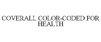COVERALL COLOR-CODED FOR HEALTH