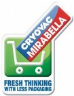 CRYOVAC MIRABELLA FRESH THINKING WITH LESS PACKAGING