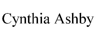 CYNTHIA ASHBY