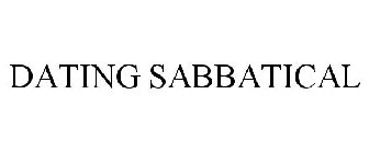 DATING SABBATICAL