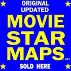 ORIGINAL UPDATED MOVIE STAR MAPS. NET SOLD HERE