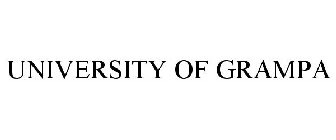 UNIVERSITY OF GRAMPA