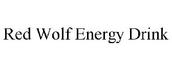 RED WOLF ENERGY DRINK