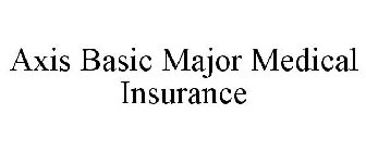 AXIS BASIC MAJOR MEDICAL INSURANCE