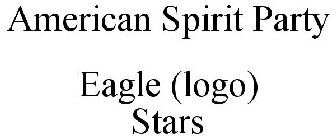 AMERICAN SPIRIT PARTY EAGLE (LOGO) STARS