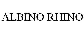 ALBINO RHINO