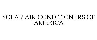 SOLAR AIR CONDITIONERS OF AMERICA