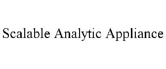SCALABLE ANALYTIC APPLIANCE