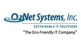OZNET SYSTEMS, INC. SUSTAINABLE IT SOLUTIONS 