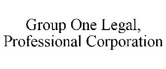 GROUP ONE LEGAL, PROFESSIONAL CORPORATION