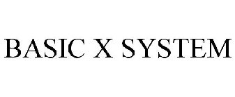 BASIC X SYSTEM