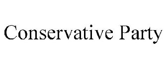 CONSERVATIVE PARTY