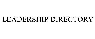 LEADERSHIP DIRECTORY