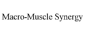 MACRO-MUSCLE SYNERGY