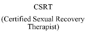CSRT (CERTIFIED SEXUAL RECOVERY THERAPIST)