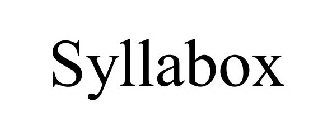 SYLLABOX