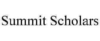 SUMMIT SCHOLARS