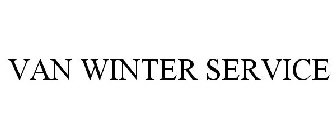 VAN WINTER SERVICE