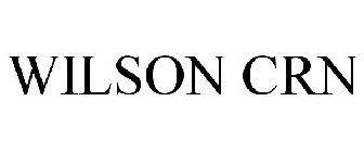 WILSON CRN