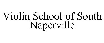 VIOLIN SCHOOL OF SOUTH NAPERVILLE