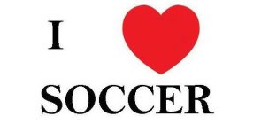 I HEART SOCCER - I LOVE SOCCER