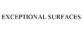 EXCEPTIONAL SURFACES