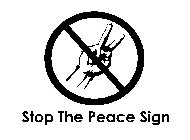 STOP THE PEACE SIGN