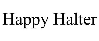 HAPPY HALTER