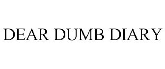 DEAR DUMB DIARY