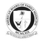 AMERICAN BOARD OF FAMILY MEDICINE MCMLXIX 