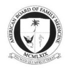 AMERICAN BOARD OF FAMILY MEDICINE MCMLXIX 