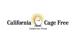 CALIFORNIA CAGE FREE CALIFORNIA PROUD