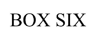 BOX SIX