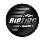 RIPPED WITH ENERGY RIPTIDE WINTERGREEN POUCHES