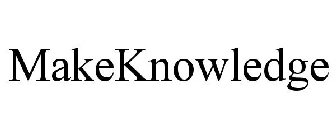 MAKEKNOWLEDGE